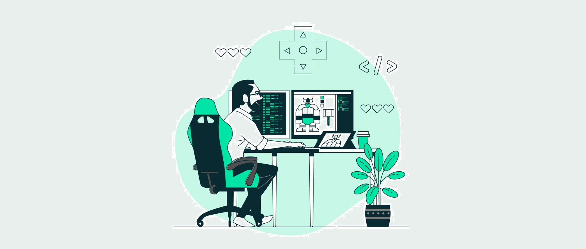 تطوير الألعاب